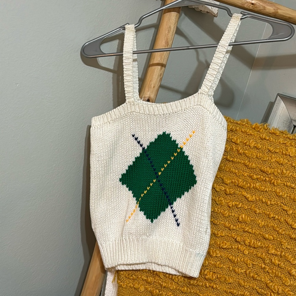Knitted Tank Top